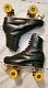 Riedell 192 Red Wing Mn. Roller Skates Satin Roll 56 Chicago Trophy Size 8 Mens
