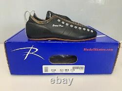 Riedell 195 195ER Skates 7-1/2 MED Color Black withBox GRAND PRIX