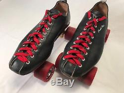 Riedell 195 Grand Prix Roller Speed Skates Men's Size 12 Made in the USA