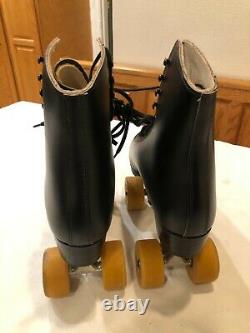 Riedell 220 Men's Roller Skates Size 8 Boots, Century Plates Bones wheels