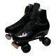 Riedell 220 Red Wings VTG Roller Skate SZ 9.5 CHICAGO CUSTOM Size 7 Plates