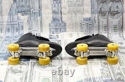 Riedell 220 Snyder Deluxe Plates 10 Men's Boot 11 Roller Skates Spirit Wheels