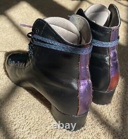 Riedell 220 custom roller skate boots size 9 womens/size 7 mens