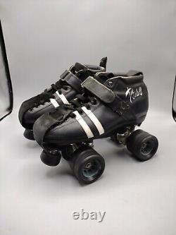 Riedell 265 Roller Skates With Morph Radar Wheels Labeled Size 7 USA Vintage