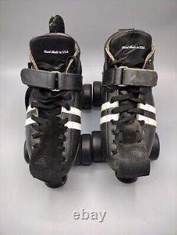 Riedell 265 Roller Skates With Morph Radar Wheels Labeled Size 7 USA Vintage