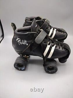 Riedell 265 Roller Skates With Morph Radar Wheels Labeled Size 7 USA Vintage