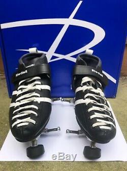 Riedell 265 skates withAvanti plates, Boots Mint-size 10.5, new toe stops included
