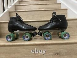 Riedell 295 Vintage Speed Skate Men's Size 6 Woman's Size 7 Labeda Wheels