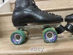 Riedell 295 Vintage Speed Skate Men's Size 6 Woman's Size 7 Labeda Wheels