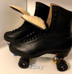 Riedell 297 Competition Roller Skates Men's Size 11 Real Lamb's Wool, Plus More