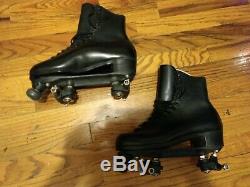 Riedell 297 Mens Roller Skates size 8 1/2 with Panther plates used twice only