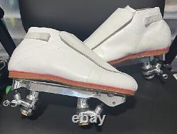 Riedell 395 Colorlab Roller Skates Men's Sz 6.5 With Snyder advantage plates