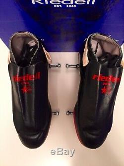 Riedell 395 Redline Skating Boots Men's Sz. 5.5 with PowerDyne DynaPro Plates