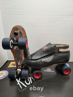 Riedell 395 Roller Skates Speed Jam Quad Size 13 Men 90s inline custom 595