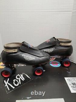 Riedell 395 Roller Skates Speed Jam Quad Size 13 Men 90s inline custom 595
