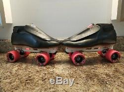 Riedell 395 Speed Skates (Size 11) Laser plates Bone Swiss 627 bearings