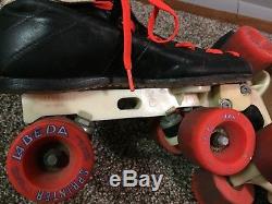 Riedell 595 Roller skates SIZE 5 BOYS/MEN'S Satellite Plates Labeda Wheels