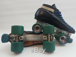 Riedell 595 Speed Skates Labeda Proline Plates Hyper Cannibal Wheels 8.5 10