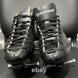 Riedell 595 Speed Skates Men's Sz 5 With Rd elite octane 5.5 Wb plates