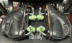 Riedell 595 Speed Skates Men's Sz 5 With Rd elite octane 5.5 Wb plates