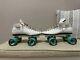 Riedell 595 Speed Skates Size 6 1/2 N Extremely Rare White