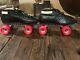 Riedell 595 speed skates. Power Dyne Plates, Scott Cory wheels excellent cond