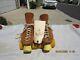 Riedell 65S IFO Roller Skates Size 5 Sure Grip Jogger Plates & Wheels Awesome