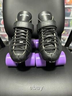 Riedell 695 Roller Skates Mens Sz 6.5 With Labeda Proline Plate