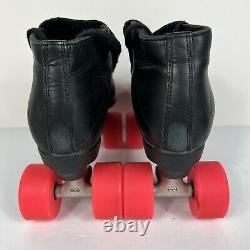 Riedell 795 Men's roller skates black sz 7 California Brake system Roadrider 62m