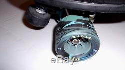 Riedell 795 Quad Speed Roller skates Radar Evo Wheels Mens size 14