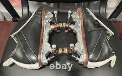 Riedell 811 Men's Sz 8 With Atom Falcon plus Plate 6.5 Wb Roller Skates