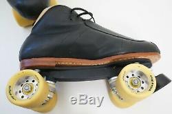 Riedell 965 Minx Speed Quad Roller Skates Men's Size 13 Radar Sting Ray Wheels