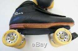 Riedell 965 Minx Speed Quad Roller Skates Men's Size 13 Radar Sting Ray Wheels