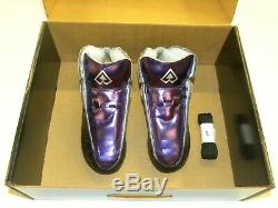 Riedell AR1 Antik Roller Skate Boots Custom Purple, Black, Silver Size 6 NEW