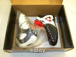 Riedell AR1 Antik Roller Skate Boots Custom White, Black, Red Size 7 NEW