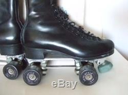 Riedell Boots Mens Size 9, Snyder Super Deluxe Size 10 Plates, Roller Skates