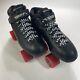 Riedell Carrera 105B Black Speed Skates Size 9 Style #2 Roller Derby Vintage 80s