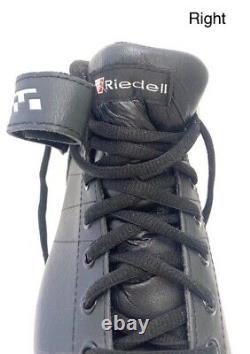 Riedell Carrera 105B Sure-Grip Black Probe In-Line Black Speed Skate Men's Sz 8