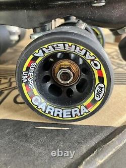 Riedell Carrera Speed Skates 105B 96A Size 8 Men Sure Grip NEVER USED
