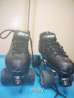 Riedell Carrera Speed Skates 105B Size 9 #2 Four Wheels Excellent Condition