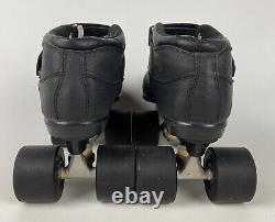 Riedell Carrera Speed Skates Mens Size 10 Model 105B/#2 Sure Grip Wheels