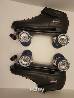 Riedell Carrera Speed Skates Size 13 Mens Style 2 105B Hyper Soft Cannibal Wheel