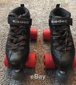 Riedell Dart Roller Derby Skates Size 7 & extra set of Sonar Zen outdoor wheels