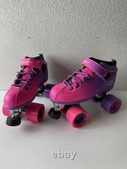 Riedell Dart roller skates, Pink/Purple? US Women's 5 No Box