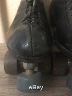Riedell Leather Boots Douglass-Snyder Custom Built Imperial Roller Skates 8-8.5