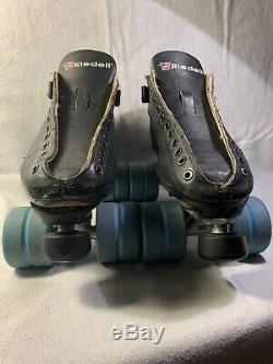 Riedell Made In USA 59885 595 CS Roller Skates Wheels Power Dyne Plates Size 6