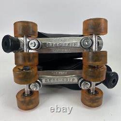 Riedell Men's Size 10 Leather Roller Skates with SURE-GRIP X7