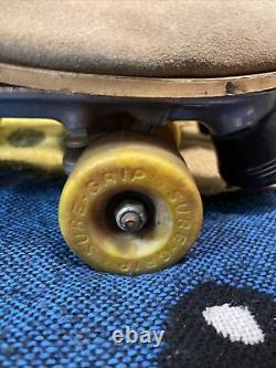 Riedell Men's Suede Leather Indoor Roller Skates Size 10