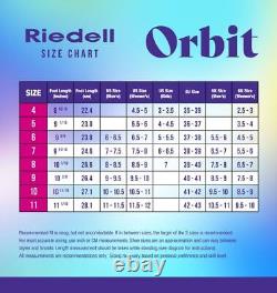 Riedell Orbit Outdoor Quad Roller Skates Blue Lagoon