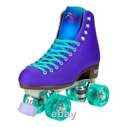 Riedell Orbit Outdoor Quad Roller Skates Ultraviolet Purple